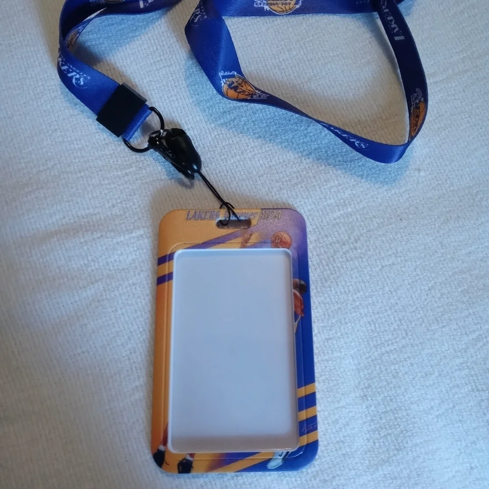 LA Lakers brand new ID keychain holder